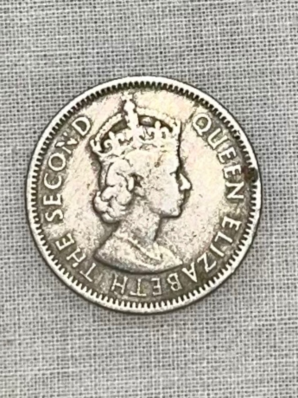 Coin - 25 cents - 1959 British Caribbean Territories - Eastern Group